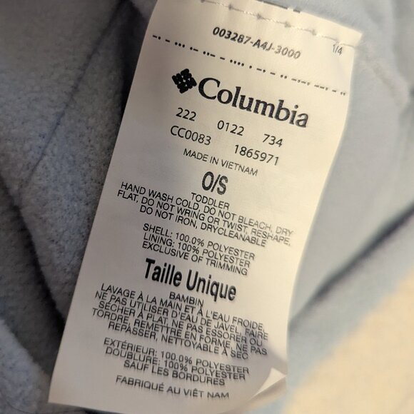 Columbia Toddler Tiny Animal Beanie II Ears Fleece Winter Unisex Youth Cozy - Picture 5 of 6